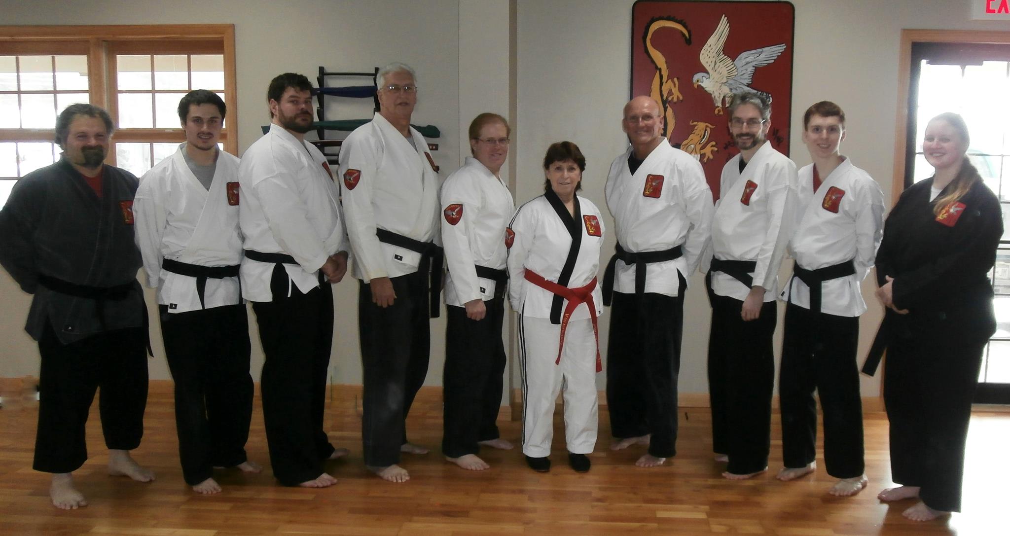 Hayabusa Black Belts with Hanshi Steigler